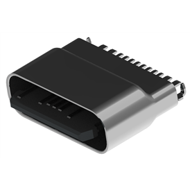 XB-ATCF-12-002 TYP C 12P weibliche Basis wasserdichte Stretchschale ohne Fußschutz L=7.6MM, SMT exponiert 1.0MM, Ladedatenversion